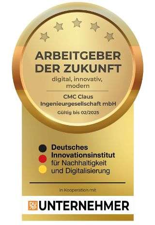 Auszeichnung als Arbeitgeber der Zukunft für CMC Claus 2024