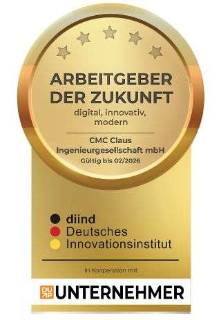 Auszeichnung als Arbeitgeber der Zukunft für CMC Claus 2025