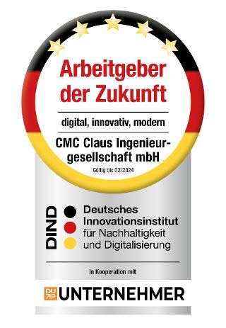 Auszeichnung als Arbeitgeber der Zukunft für CMC Claus 2023