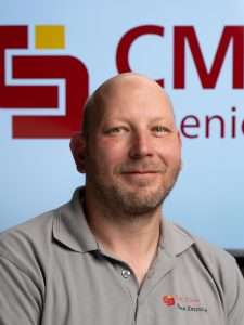 Mitarbeiter von CMC Claus im Bereich Arbeitssicherheit